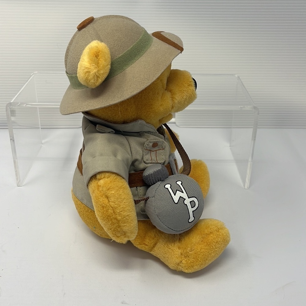 Disney Animal Kingdom Winnie the Pooh Safari Plush Stuffed Canteen 9” - Picture 3 of 8